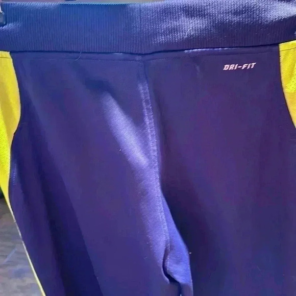 Nike Dri fit sweatpants Purple/lime green - Picture 3 of 7